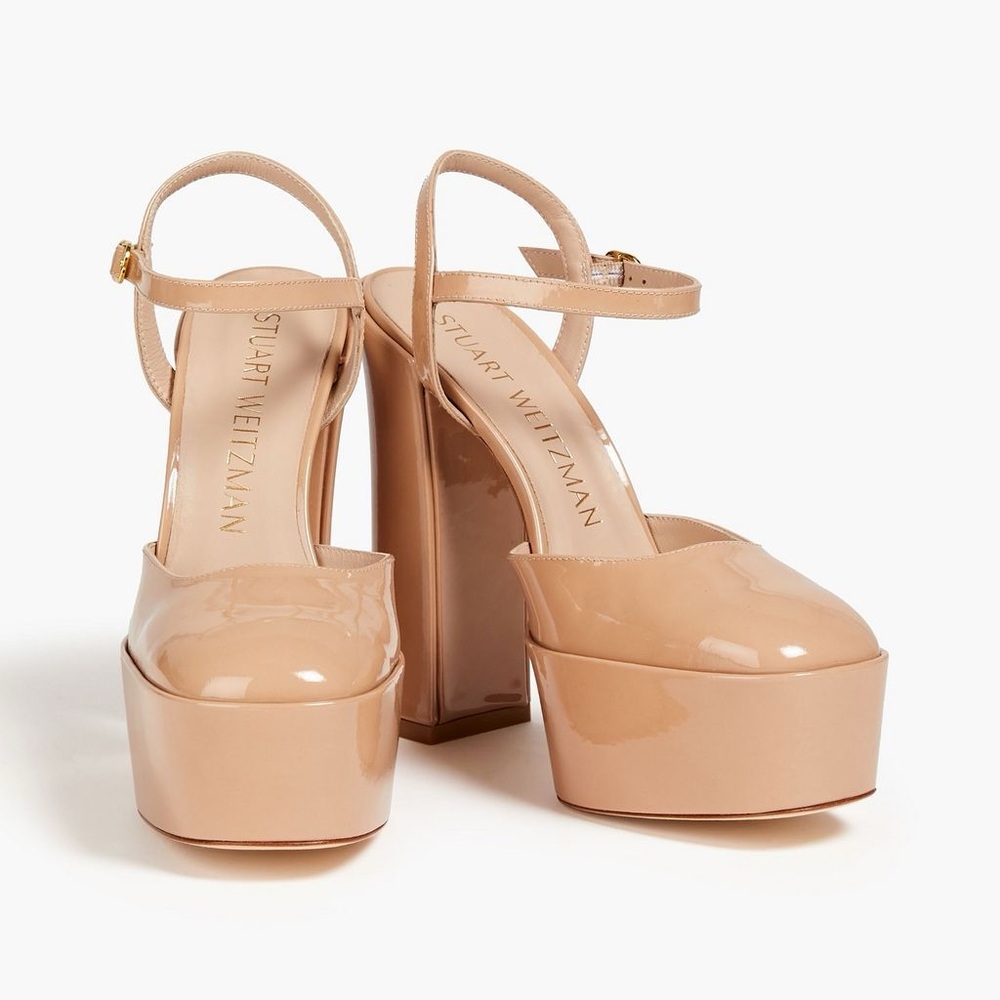 STUART WEITZMAN
Sky High 145 patent-leather‎ platform pumps - Picture 2 of 10